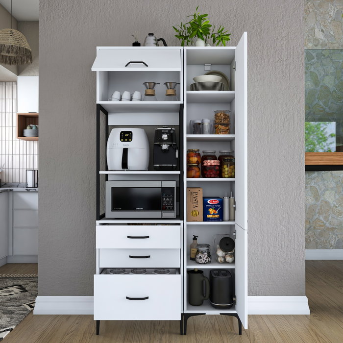 Hanah Home Gabinete Multipropósito Blanco